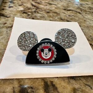 Disney Jewel Mickey Mouse Club Ears Hat Trading Pin